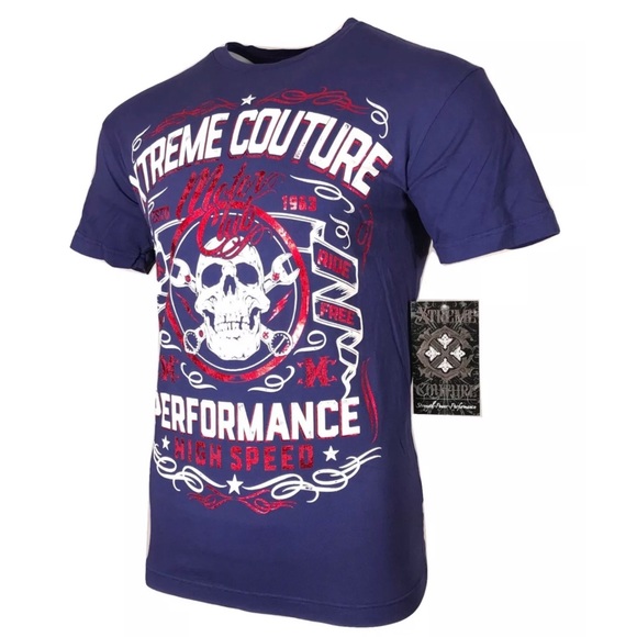 XTREME COUTURE by AFFLICTION T-Shirt MOTOR CLUB - Picture 3 of 8